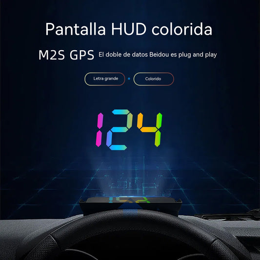 Velocímetro con pantalla de visualización frontal