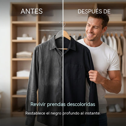 【Compra 1 y llévate 1 gratis】【2 caja/20 comprimidos】 Hojas para teñir ropa: restauran el color de prendas y pantalones negros o blancos desgastados o amarillentos.