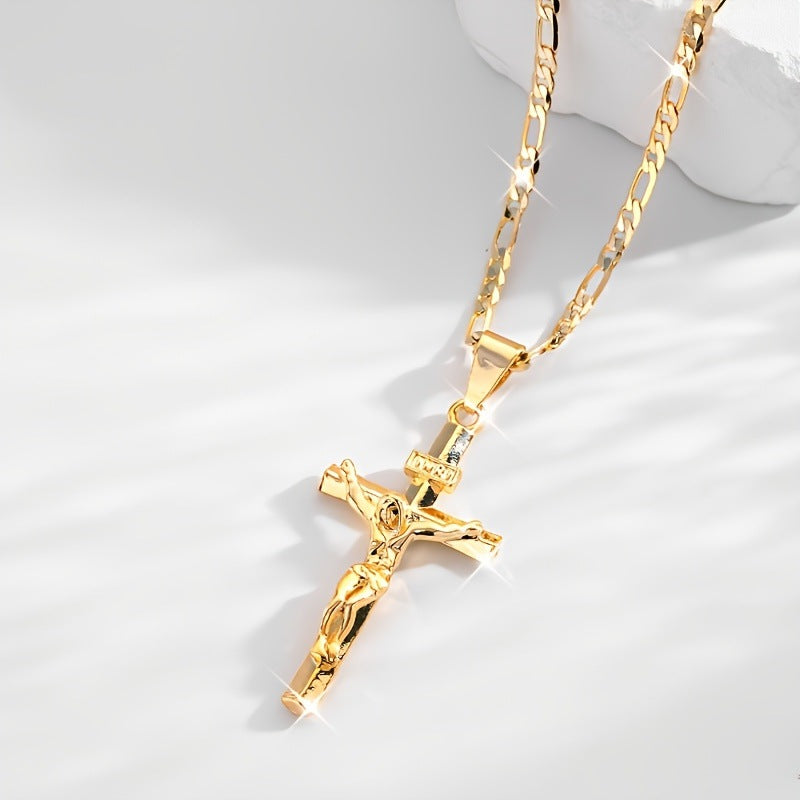 ✝️✨Collar con cruz de Jesús
