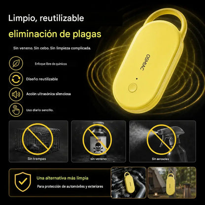 【Compra 1, llévate 1 gratis】🛡️ Alarma portátil para ratón: Alarma ultrasónica 🐭