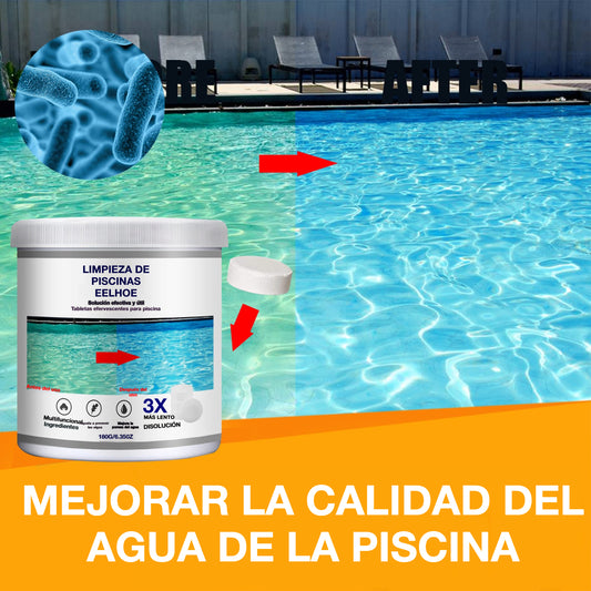 🔥Compre 1 y obtenga 1 gratis（2 botella）Pastillas efervescentes para la limpieza de piscinas