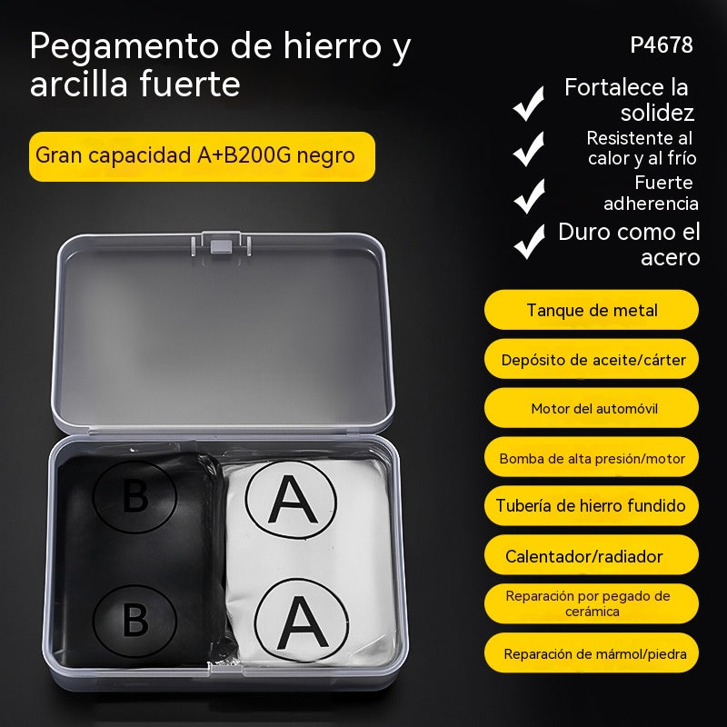 Adhesivo de alta resistencia, sin formaldehído, para sellar orificios de aires acondicionados; sellado de tuberías de desagüe domésticas, resistente a insectos e impermeable.