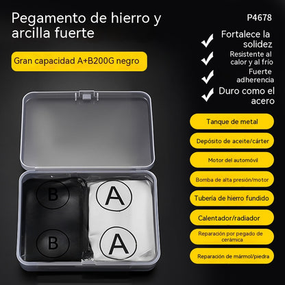 Adhesivo de alta resistencia, sin formaldehído, para sellar orificios de aires acondicionados; sellado de tuberías de desagüe domésticas, resistente a insectos e impermeable.