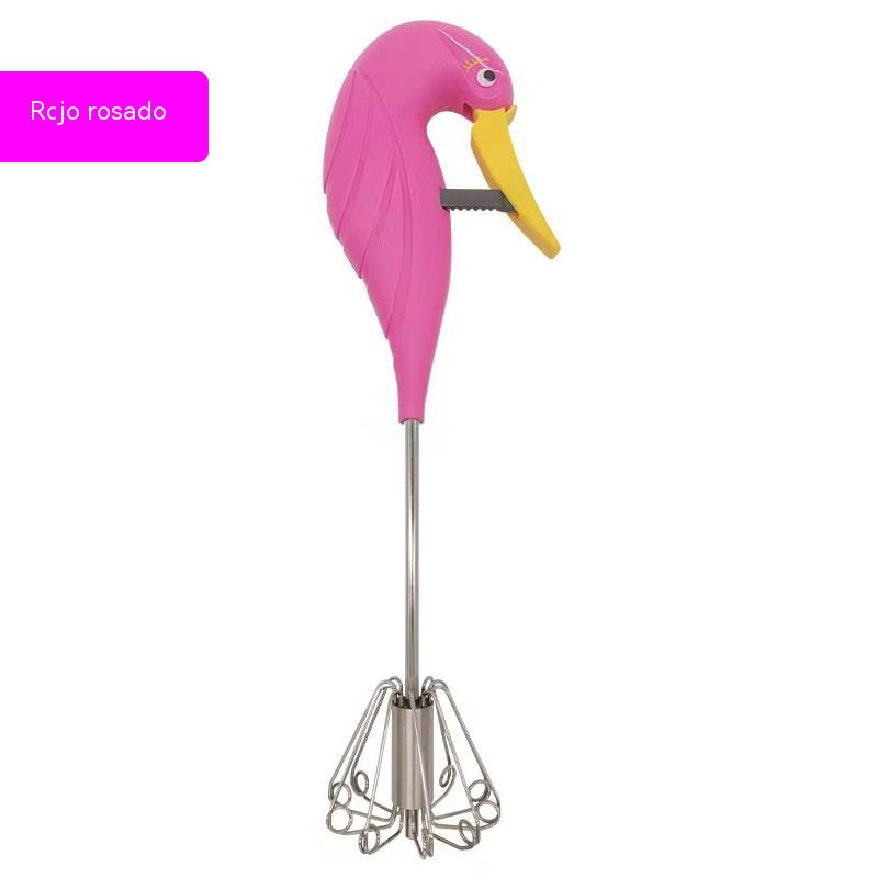 【Compra 1 y llévate 1 gratis】【2 piezas】Batidor de huevos semiautomático de acero inoxidable