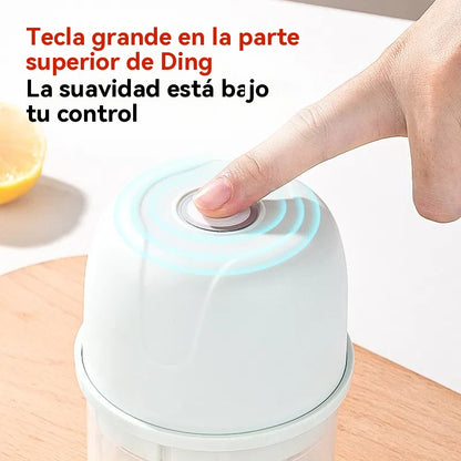 💥ÚLTIMO DÍA DE OFERTAS 50 % DE DESCUENTO⏰¡MÁS DE 50 000 UNIDADES VENDIDAS!🎅Picadora eléctrica de ajo, mini picadora portátil de verduras