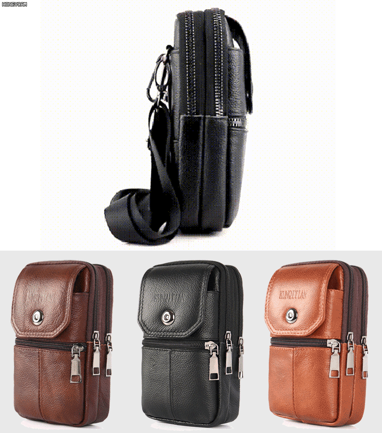 🔥【Oferta limitada de fin de año: 50 % de descuento】Bolso portátil para teléfono con diseño híbrido (crossbody y bandolera) para hombre