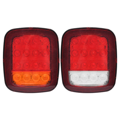 （2 paquetes）🚦【Universal 12V/24V】🚦 Luces LED para remolque de coche