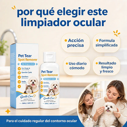 🐶Crema para eliminar las manchas de lágrimas en mascotas【2 botellas por 26 euros】