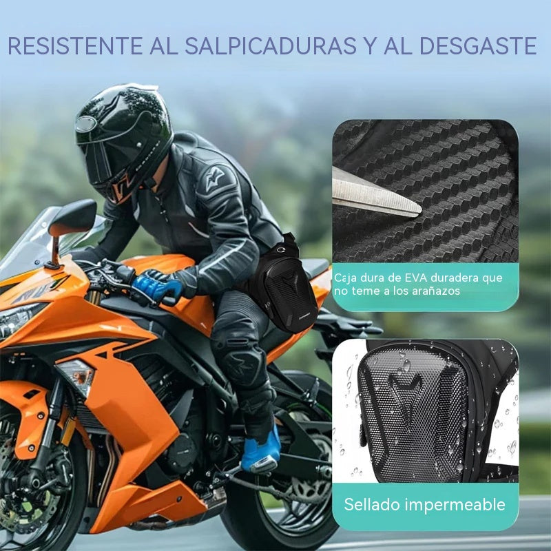 🚴🏍️Riñonera táctica nueva para exteriores, impermeable.