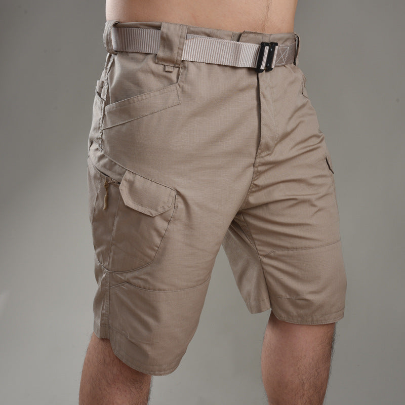 🔥【S-6XL】Pantalones cortos tácticos impermeables para exteriores para hombre❤️ (40-105 kg)