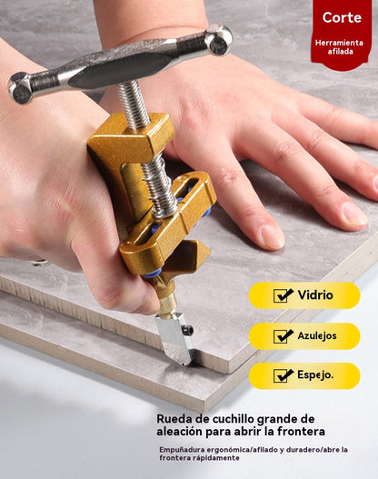 ✨✨Descuento promedio del 50%✨✨Corte de baldosas de vidrio