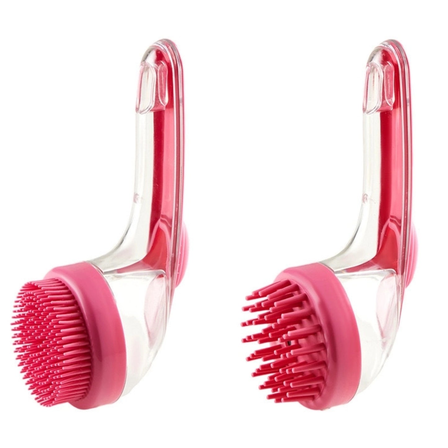 🌟 【2 piezas】Cepillo de baño para mascotas con dispensador de champú incorporado 🐾 Apto para perros y gatos – Fácil de usar, producto de aseo aprobado por veterinarios 💧