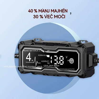 🔋 Pametni polnilnik za 12 V avtomobilske akumulatorje – polnite, testirajte in vzdržujte svoj akumulator! ⚡