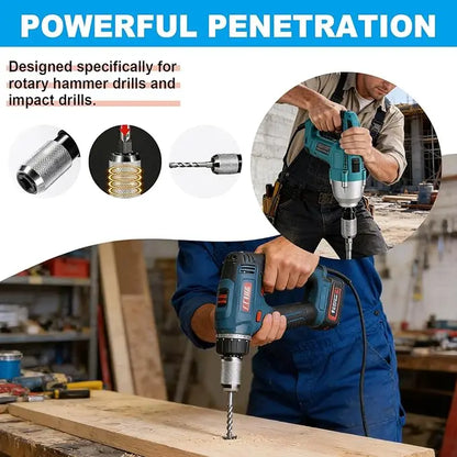 🔧🎉【Mitad de precio】Convertidor de llave eléctrica a taladro percutor