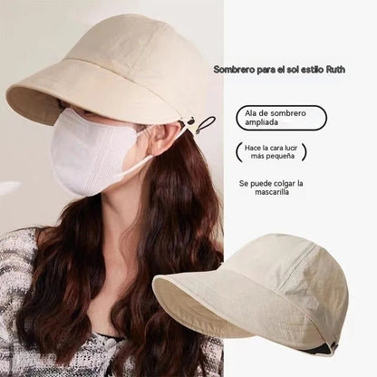 👒☀️ Sombrero de sol para mujer: transpirable, ajustable y ligero 🎀🌿