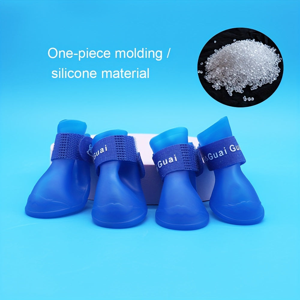🐶50% de descuento 👟Calcetines antideslizantes e impermeables para mascotas