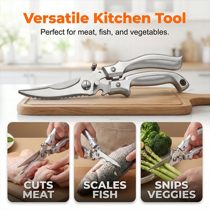✂Tijeras para aves de corral de alta resistencia para cocina