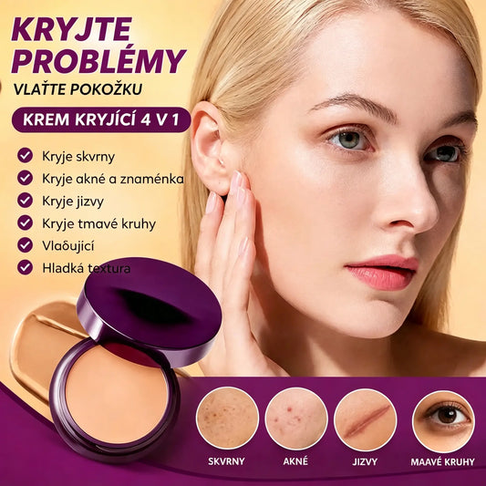 🌸🔥✨【Kupte 1 a získejte 1 zdarma】 Hydratační a rozjasňující korektor – účinně kryje nedokonalosti