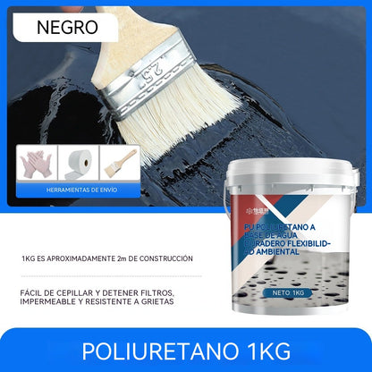 【1000g】Sellador impermeable antifugas para techos