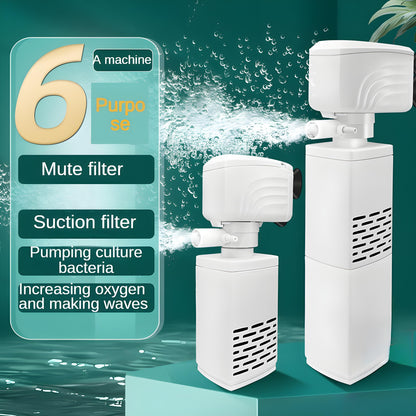 【4W】Filtro de acuario eléctrico silencioso