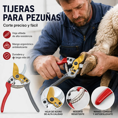 Pezuñas de oveja, pezuñas de vaca, tijeras para pezuñas de caballo