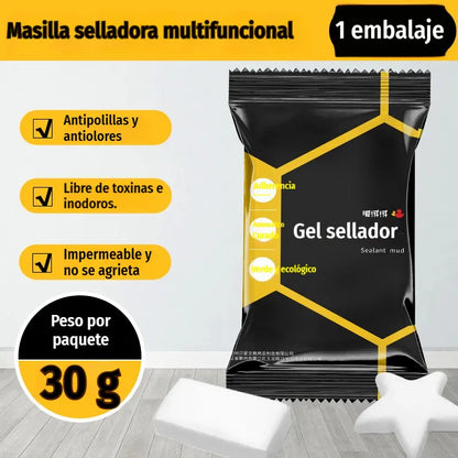 【10 piezas por 26€】🔧 Masilla Selladora Impermeable Blanca – Repara Agujeros de Aire Acondicionado, Paredes y Tuberías 💧🏠