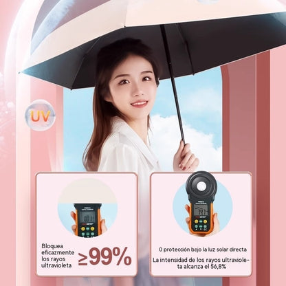 ✨50% DE DESCUENTO🏆 Paraguas/sombrilla ultraligera y portátil para todo tipo de clima