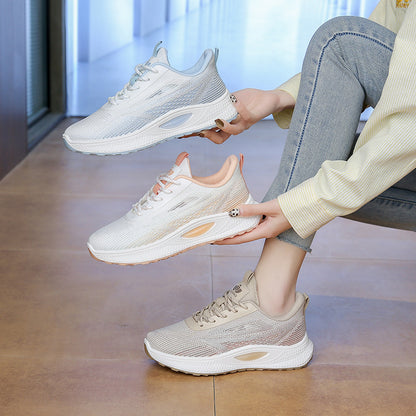 ✨【36-40】🔥👟Nuevos zapatos transpirables para mujer 2026 con suela Flyknit suave