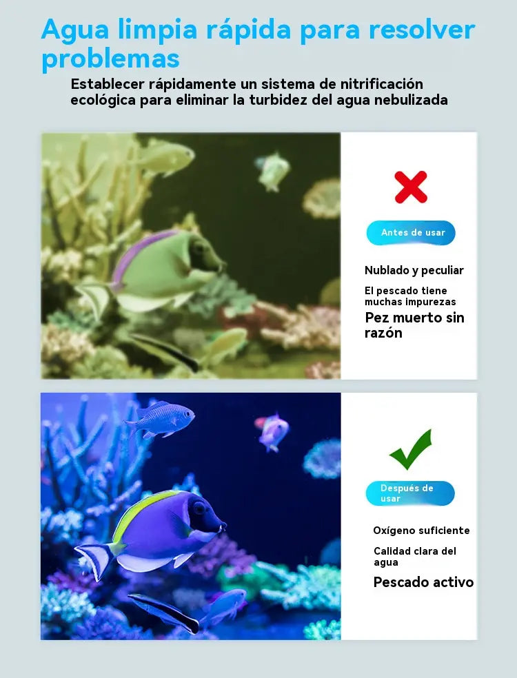 【6W】💦Filtro eléctrico silencioso para acuario🐟