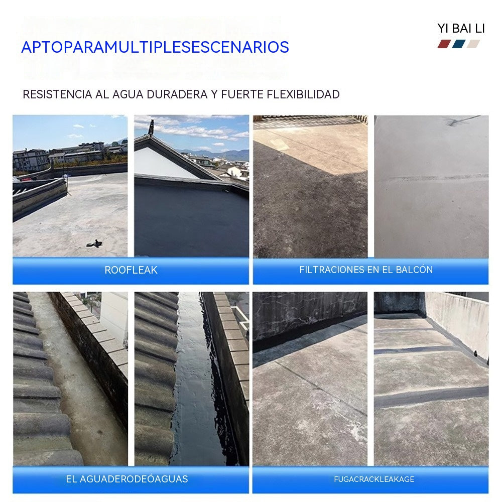 【1000g】Sellador impermeable antifugas para techos