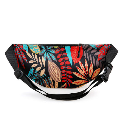 Riñonera elegante para mujer, impermeable y ligera, con múltiples bolsillos para guardar objetos durante los viajes.