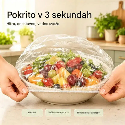 🔥(300 kosov) Samo 21 eur🍽️ Zelo velika, debela, antibakterijska plastična embalaža, primerna za živila