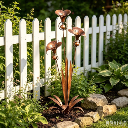 50%OFF🌸Triple Bluebells Garden Stake