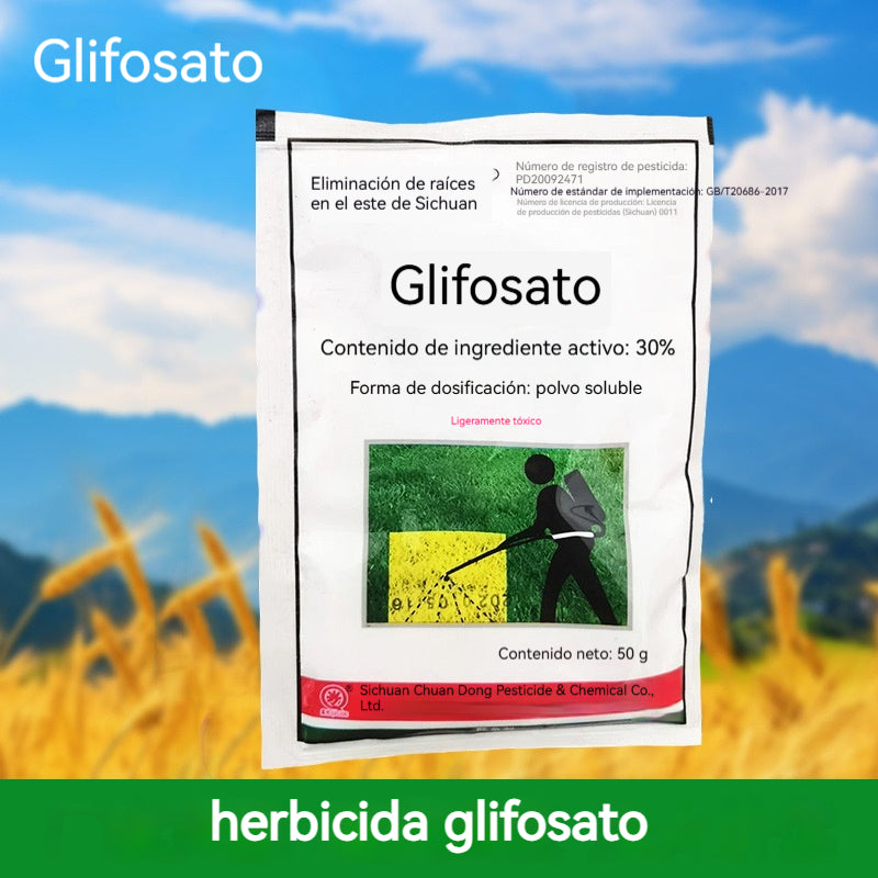 🌿【5 paquetes por 27 euros】Herbicida Jinfanda a base de glifosato🌳🌸🌱
