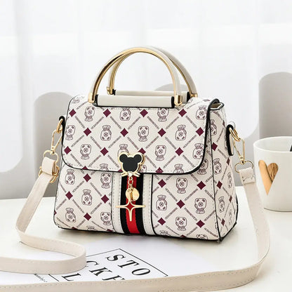 👜✨ Bolso Bandolera para Mujer | Bolso Mini de Hombro con Estampado Elegante y Diseño Versátil