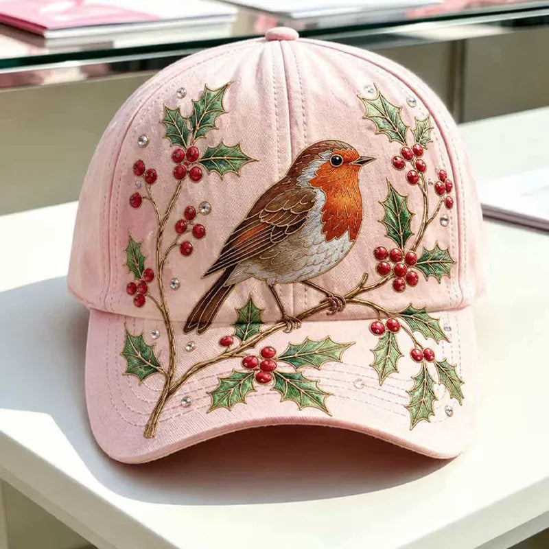 Gorra de moda de primera calidad con bordado 3D, protección solar y sombreado.