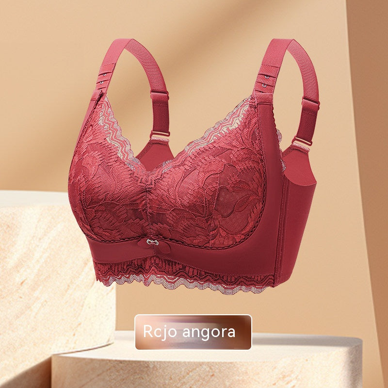 🔥Nuevo sujetador cómodo para mujer con soporte lateral, efecto anticaída, lifting y moldeador.