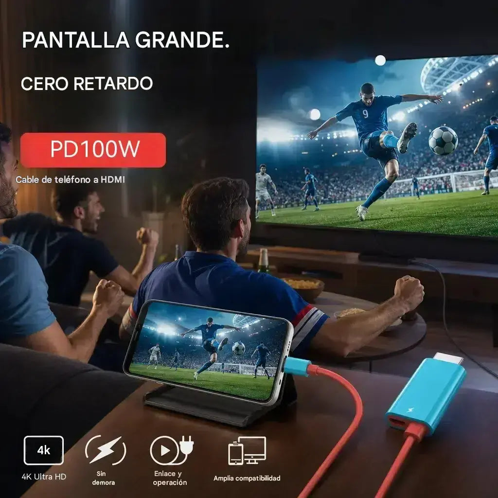 🔥 OFERTA POR TIEMPO LIMITADO: ¡50% de descuento! 🔥 Cable adaptador de USB-C a HDMI para Switch