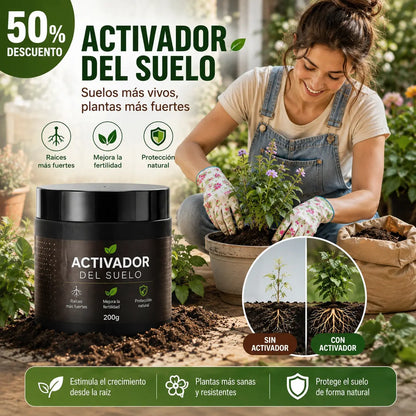 🌱【Compra uno y llévate otro gratis, paquete de 2】Activador orgánico para el hogar y la jardinería🌱