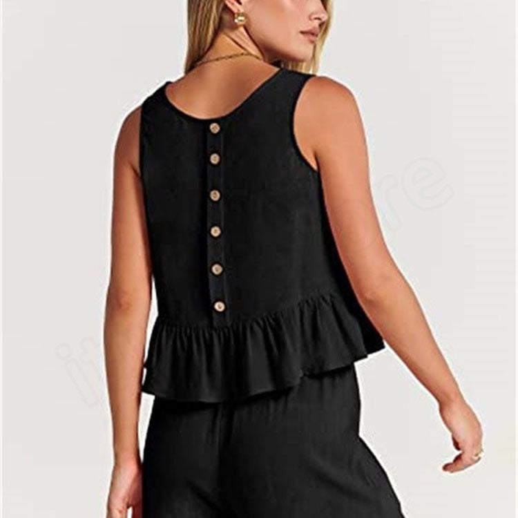 50%OFF🎀Conjunto informal de verano de 2 piezas para mujer
