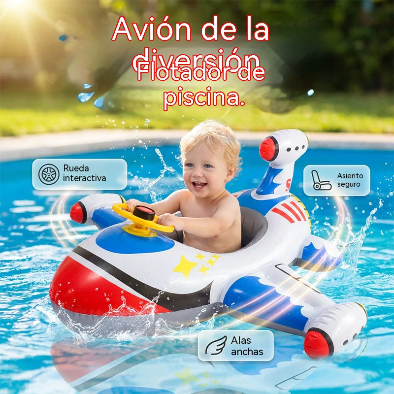 🌊 Flotador hinchable apto para niños de 1 a 5 años.
