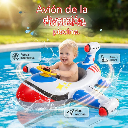 🌊 Flotador hinchable apto para niños de 1 a 5 años.