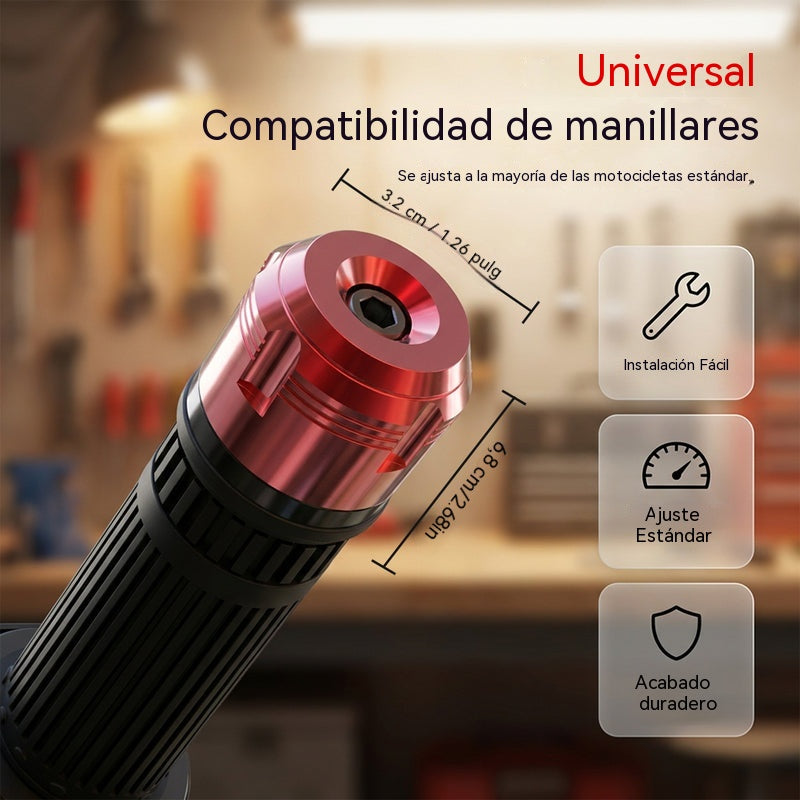 Tapones para los extremos de los puños del manillar de la motocicleta