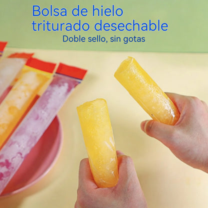 [100 piezas 23 euros]Bolsas desechables para moldes de paletas heladas
