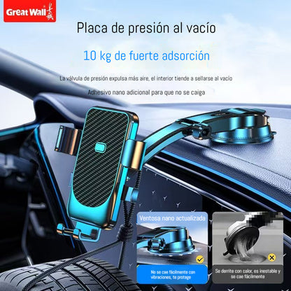 🔥【Compra 1 y llévate 1 gratis】🚗Soporte retráctil y giratorio para navegador GPS de coche con ventosa！