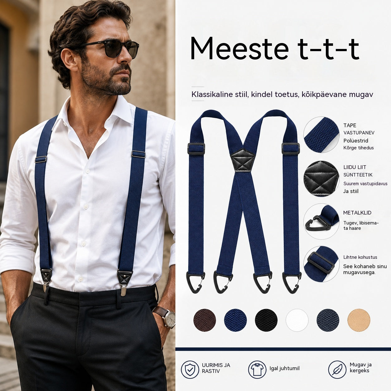 📢📢50% SOODUSTUST! 🧷Meeste korsetid risti-rästi seljaosa ja klambritega🧷