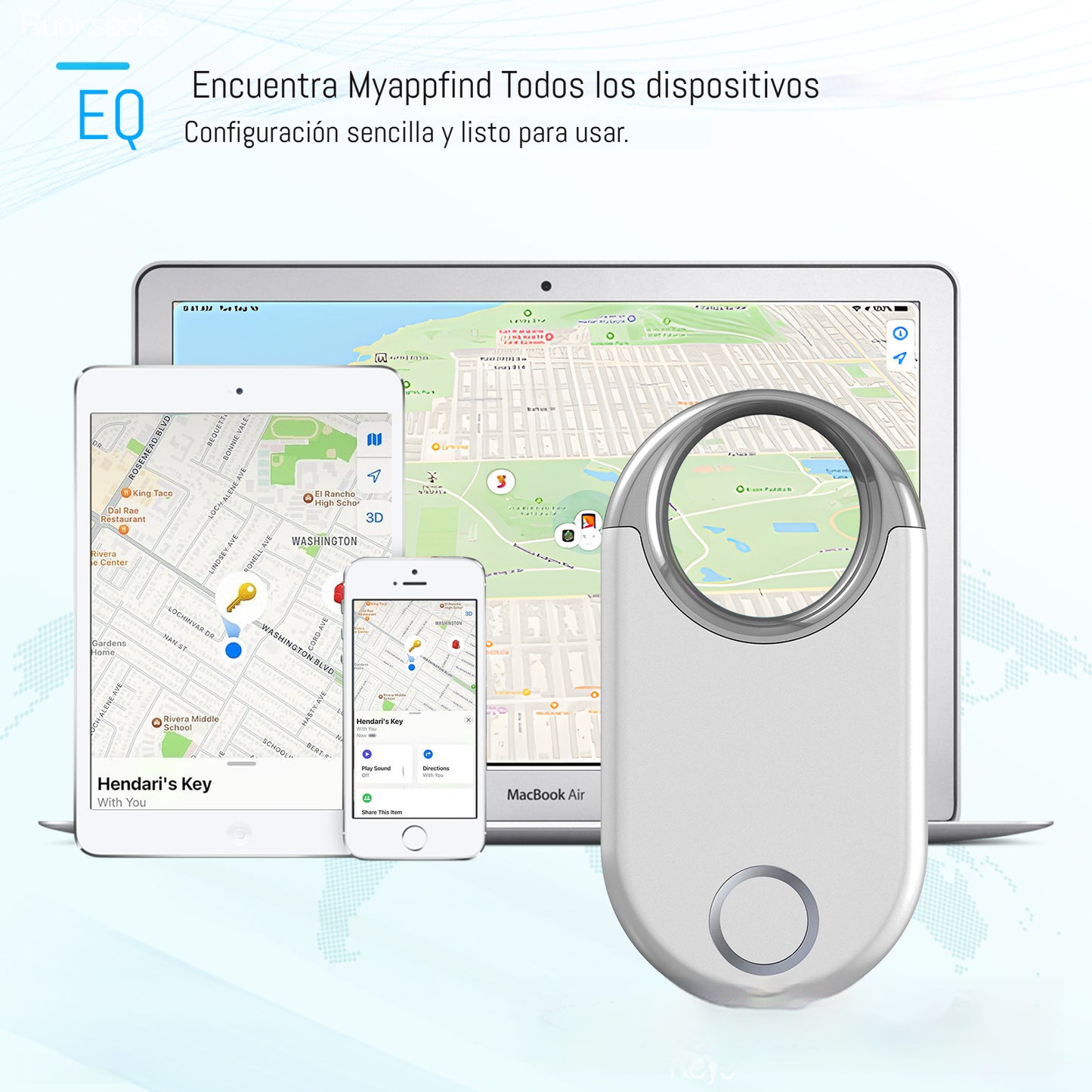 🐶📍Localizador GPS AirTag F11 para mascotas, compatible con el seguimiento de ubicación de Apple.