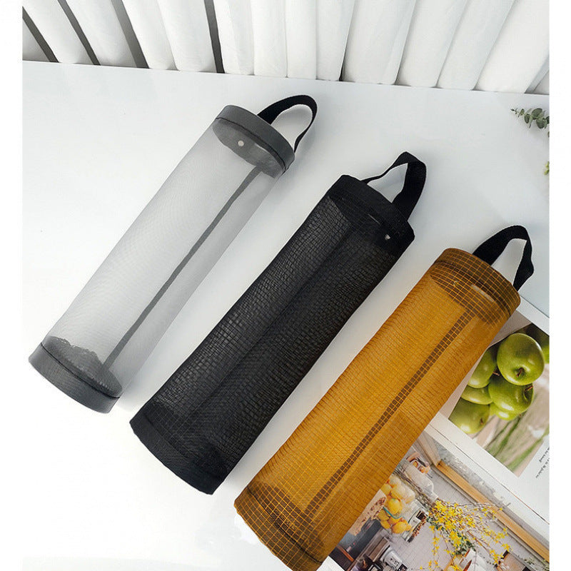 🛍️ ¡50% de descuento! Estante para bolsas de plástico - diseño colgante ♻️🧺