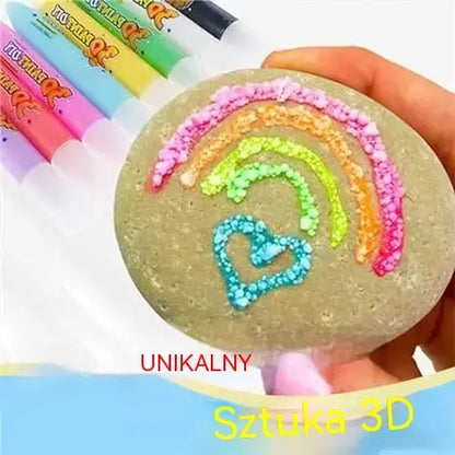🎁【Kup 1, drugi gratis】Długopis do druku 3D dla dzieci: Rysowanie wypukłych wzorów z efektem popcornu (DIY)