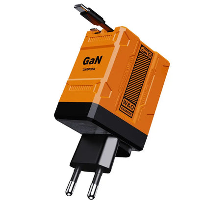 ⚡【Gran oferta】🔥Cargador rápido 2 en 1 de 120 W compatible con iPhone, teléfonos móviles y tabletas✅️